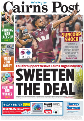 Cover of The Cairns Post