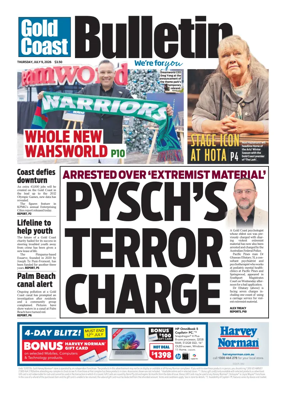 Cover of The Gold Coast Bulletin