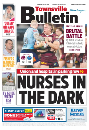Cover of Townsville Bulletin