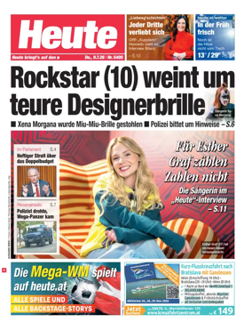 Cover of Heute - Wien Ausgabe