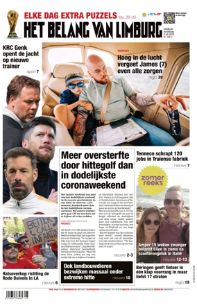 Cover of Het Belang van Limburg