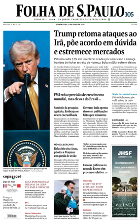 Cover of Folha de S.Paulo
