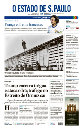 Cover of O Estado de S. Paulo
