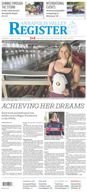 Cover of Annapolis Valley Register