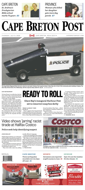 Cover of Cape Breton Post