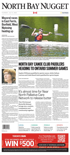 Cover of North Bay Nugget