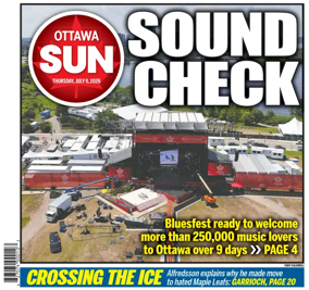 Cover of Ottawa Sun