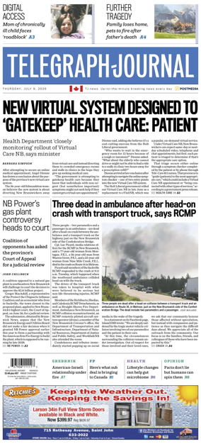 Cover of Telegraph-Journal