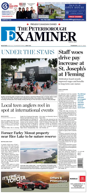 Cover of The Peterborough Examiner