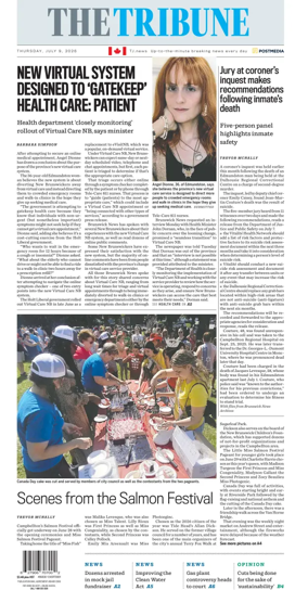 Cover of The Tribune (New Brunswick)
