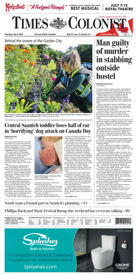 Cover of Times Colonist