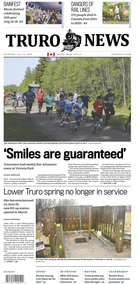 Cover of Truro News