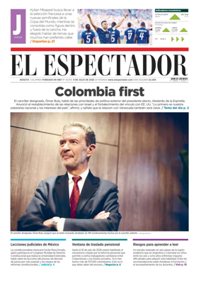 Cover of El Espectador