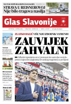 Cover of Glas Slavonije