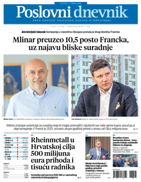 Cover of Poslovni Dnevnik
