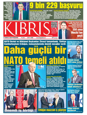 Cover of Kibris Gazetesi