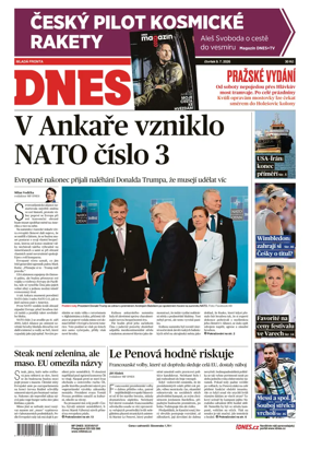 Cover of Dnes Prague Edition