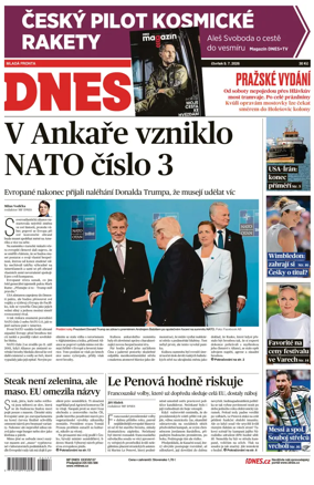 Cover of MF DNES