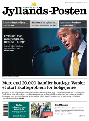 Cover of Jyllands-Posten
