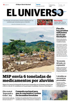 Cover of El Universo