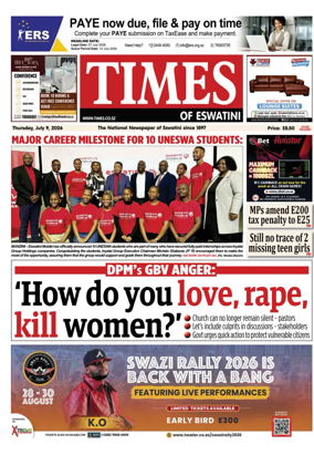 Cover of Times of Eswatini