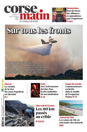Cover of Corse Matin