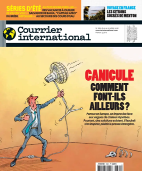 Cover of Courrier international