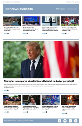 Cover of Euronews Business (Turkish) Compiled Editions