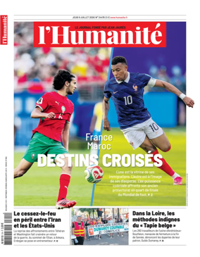Cover of L'HUMANITE