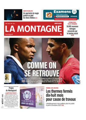 Cover of La Montagne (Montlucon)