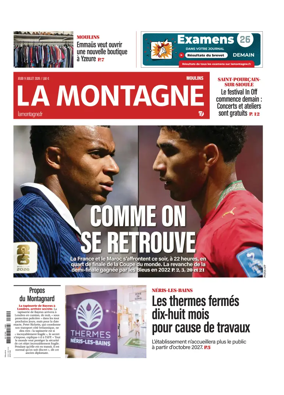 Cover of La Montagne (Moulins)