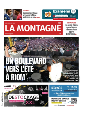 Cover of La Montagne (Riom)