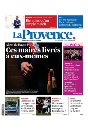 Cover of La Provence Alpes-de-Haute-Provence