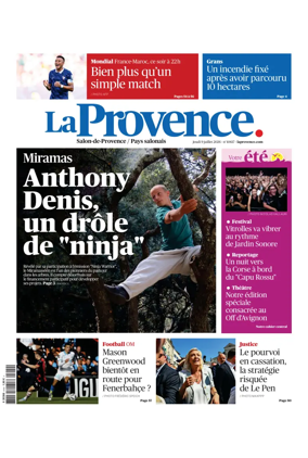 Cover of La Provence Salon-de-Provence / Pays salonais