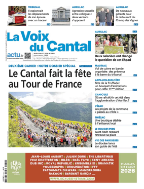Cover of La Voix du Cantal