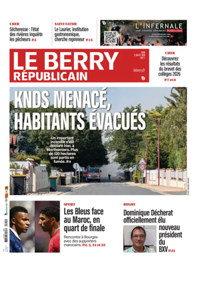 Cover of Le Berry Republicain