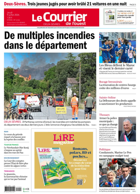 Cover of Le Courrier de l’Ouest (Deux-Sevres)
