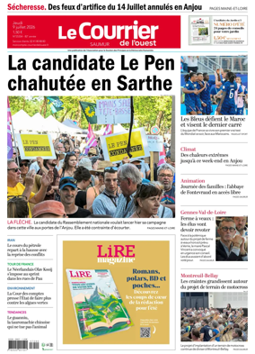 Cover of Le Courrier de l’Ouest (Saumur)