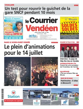 Cover of Le Courrier Vendeen