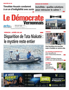 Cover of Le Democrate Vernonnais