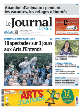 Cover of Le Journal de l'Orne