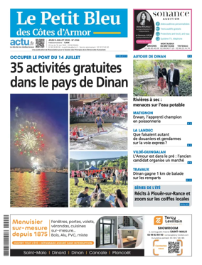 Cover of Le Petit Bleu