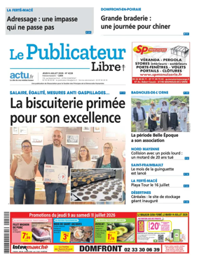 Cover of Le Publicateur Libre