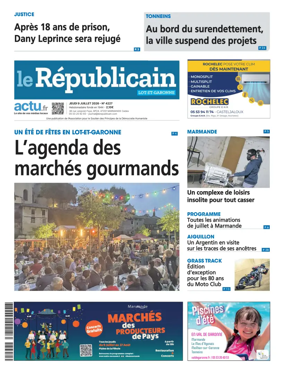 Cover of Le Republicain (Lot-et-Garonne)