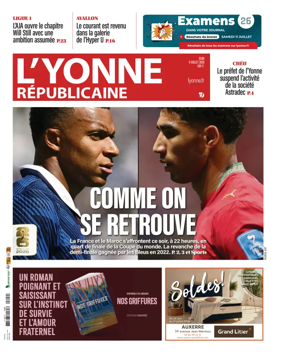 Cover of L'Yonne Republicaine