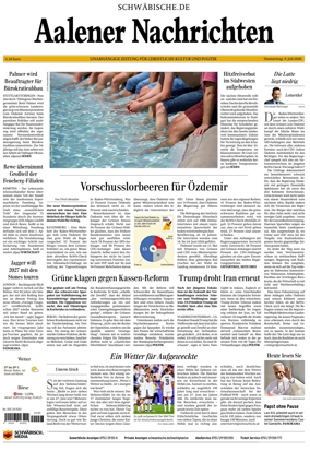Cover of Aalener Nachrichten