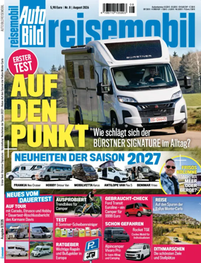 Cover of Auto BILD Reisemobil