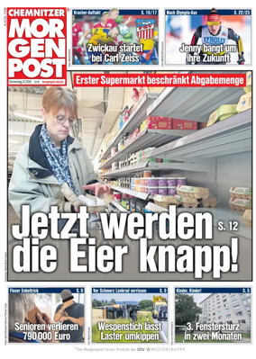 Cover of Chemnitzer Morgenpost