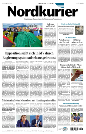 Cover of Demminer Zeitung