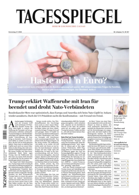 Cover of Der Tagesspiegel